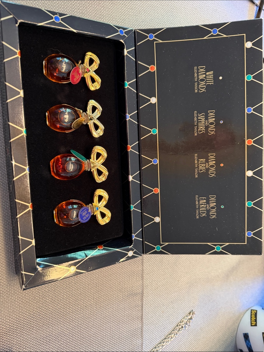 Diamonds Fragrance Mini Gift Set - Gold & Amber
